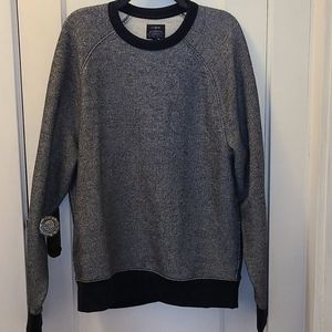 J Crew Men's navy and white sweater size L